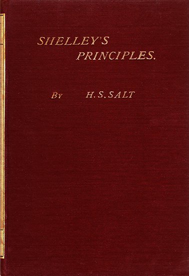 Shelley's Principles - Henry S. Salt