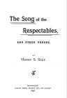 The Song of the Respectables and Other Verses - Henry S. Salt
