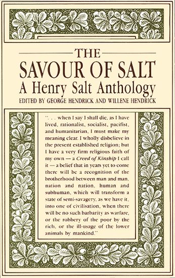 The Savour of Salt: A Henry Salt Anthology - George and Willene Hendrick